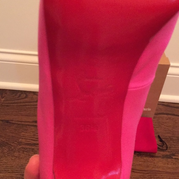 Christian Louboutin platform peep toe pumps - Picture 4 of 8